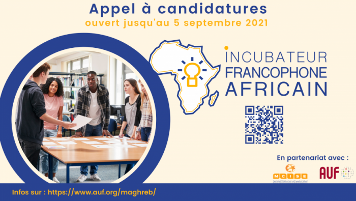 Appel à candidature : Incubateur francophone africain à la recherche des projets