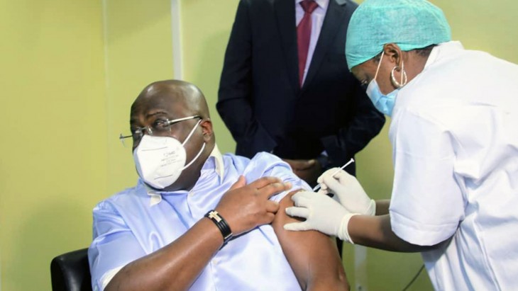 RDC : Top 5 personnalités déjà vaccinées contre le covid-19